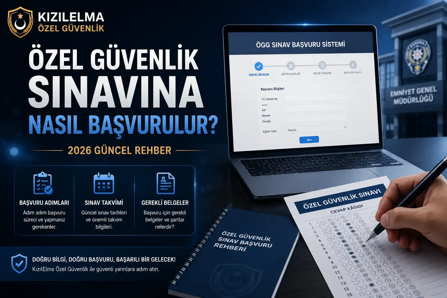 Özel Güvenlik Sınavına Nasıl Başvurulur?